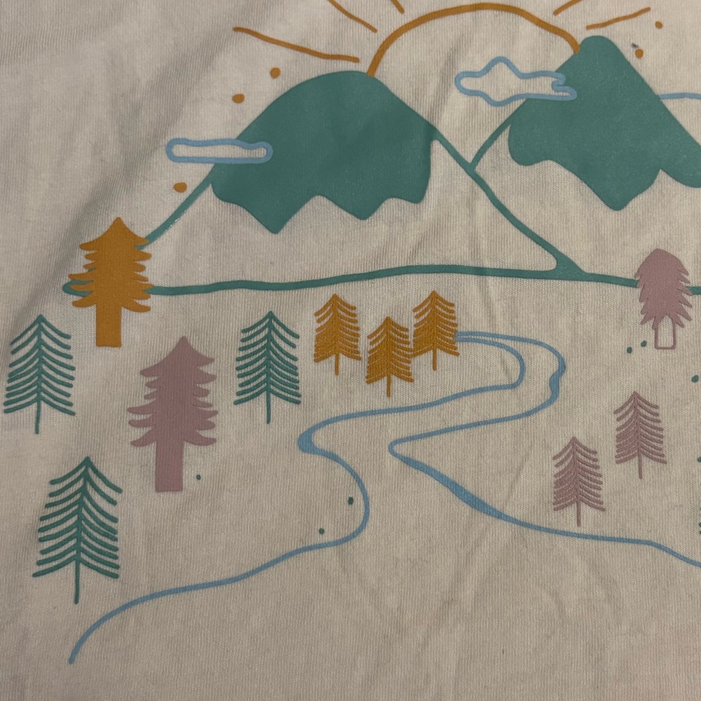 Cat & Jack Girls Shirt M 8 New - Picture 3 of 3